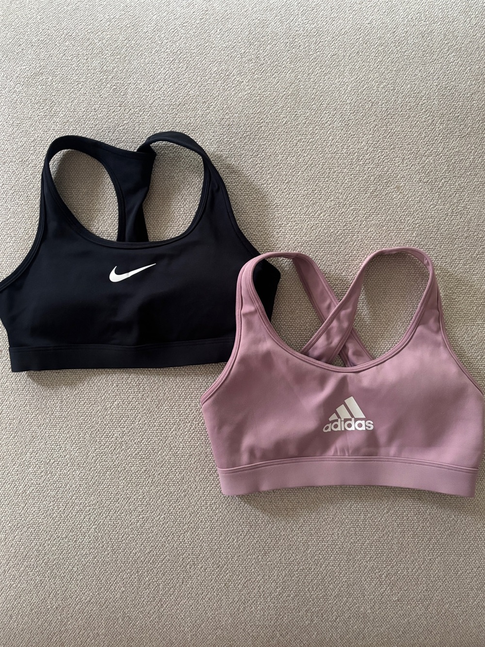 Nike & Adidas Sports Bra Bundle of 2 Size XS